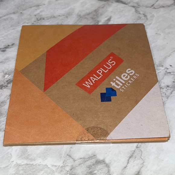 NEW Walplus tile stickers Arabic black and silver 15 x 15 cm - Picture 2 of 2